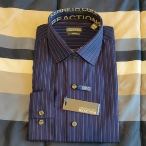 Kenneth Cole Reaction Blue Dress shirt